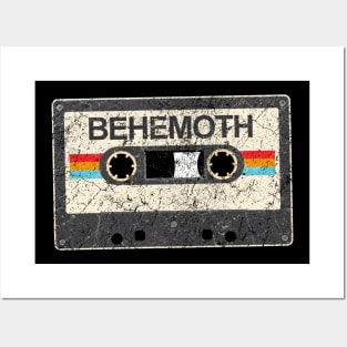 Behemoth kurniamarga vintage cassette tape Posters and Art